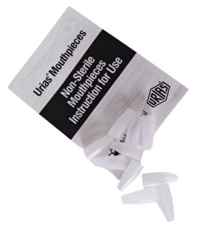 75-000-1 - Urias® Non-Sterile Mouthpieces - 10 x Pack