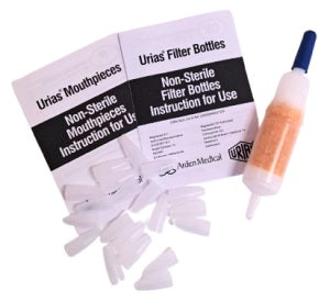 75-020-0 - Urias® 1 x Filter Bottle & 20 x Mouthpieces Pack