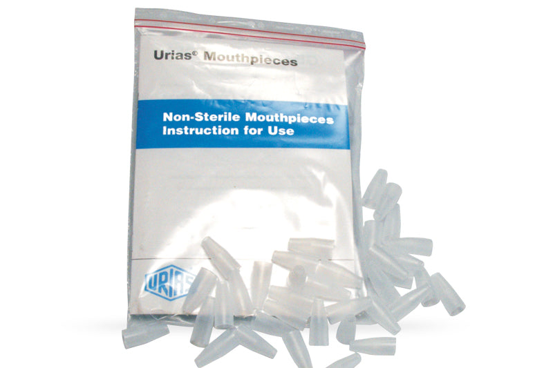 75-000-0 - Urias® Non-Sterile Mouthpieces - 100 Pack